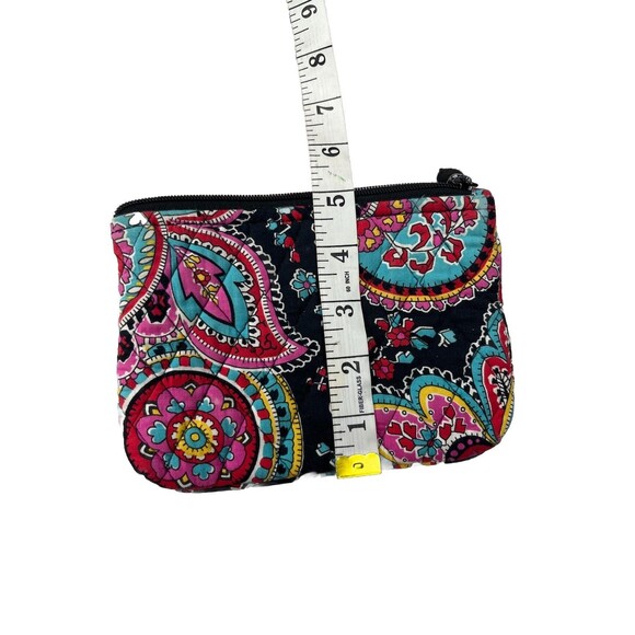 Vera Bradley ZIPPER Travel Set Of 3 Black Parisian Paisley Pattern - Picture 9 of 10